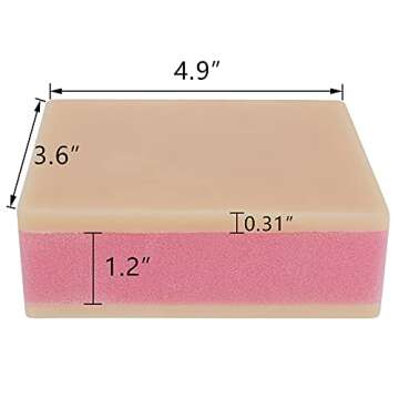 Silicone Injection Pad for Nursing Practice Training