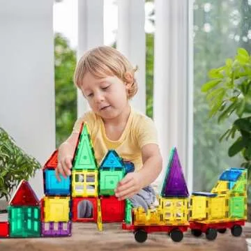 Shapemags 60 Piece Magnet Building Tiles Starter Kit