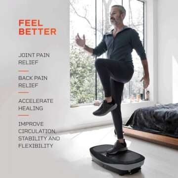 Lifepro Rumblex Max 4D Vibration Plate for Home Fitness