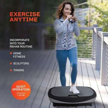 Lifepro Rumblex Max 4D Vibration Plate for Home Fitness