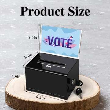 VOISEN Donation Box - Secure Fundraising & Voting Solution