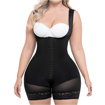 Sonryse 211BF Fajas Colombianas Post Surgery High Compression Stage 2 Faja Lipo 360 Tummy Tuck Black...