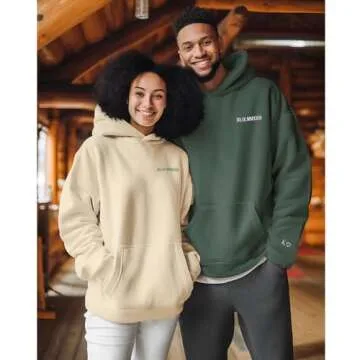 GODMERCH Custom Embroidered Roman Numeral Hoodies, Matching Hoodies For Couples, Personalized Hoodie...