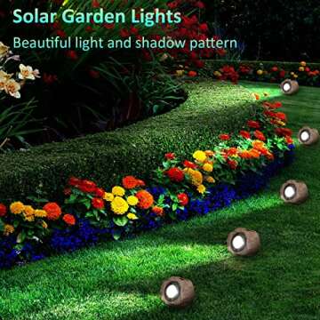 DGSCAK Solar Rock Lights - Bright, Waterproof, Eco-Friendly