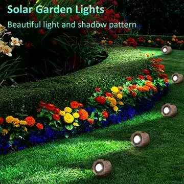 DGSCAK Solar Rock Lights - Bright, Waterproof, Eco-Friendly