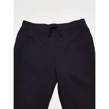 The Children's Place Baby Toddler Boys Active Fleece Jogger Pants, New Navy Single, 3T