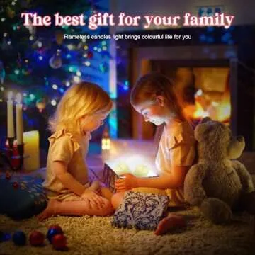 ALED LIGHT Rechargeable Flameless Candles for Home Decor