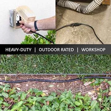 UltraPro Outdoor Extension Cord 15 Ft Heavy Duty
