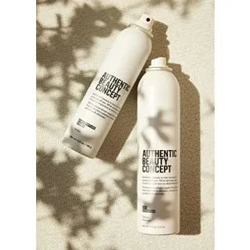 Authentic Beauty Concept Dry Shampoo | Vegan Dry Shampoo | Lightweight Texturizing Spray | Refreshes Hair & Styles | Heat Protection | All Hair Types | Silicone-free & Cruelty-free | 5.3 oz.