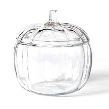 Elegant Anchor Glass Pumpkin Candy Jar for Every Occasion