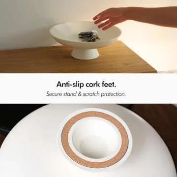 Stylish KIVY Concrete Fruit Bowl for Elegant Home Decor