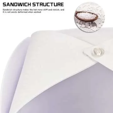 2 pcs Nurse Hat Set for Costume Parties and Dress-Up