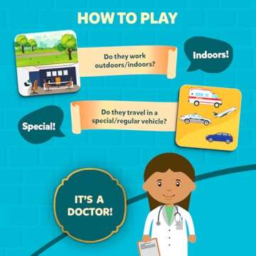 Skillmatics Guess in 10 Junior - Educational Card Game for Kids