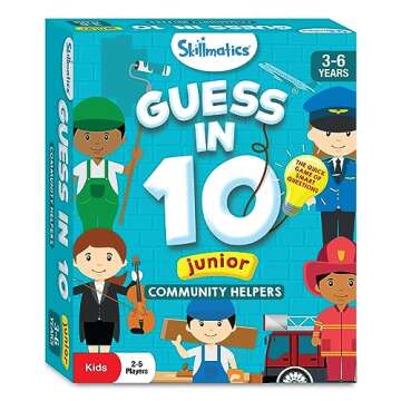 Skillmatics Guess in 10 Junior - Educational Card Game for Kids