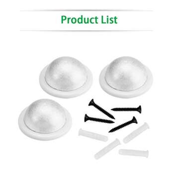 LANMU 360° Magnetic Wall Mount for Arlo Cameras - 3 Pack