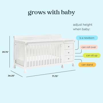 DaVinci Kalani Convertible Crib Combo for Nursery
