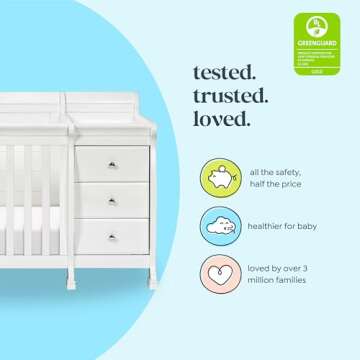 DaVinci Kalani Convertible Crib Combo for Nursery