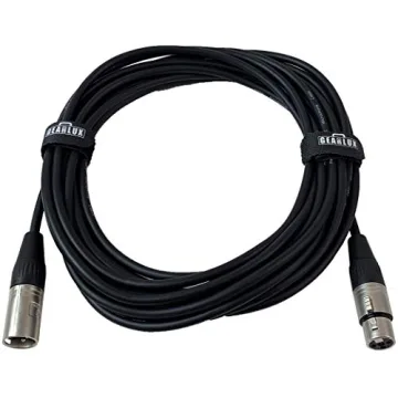 Gearlux XLR Microphone Cables 25 Feet - Professional and Reliable