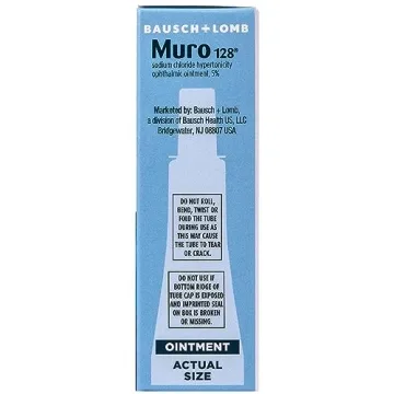 Muro 128 Ophthalmic Ointment 5% Twin Pack for Eye Relief