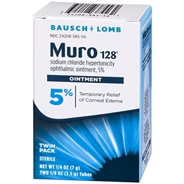 Muro 128 Ophthalmic Ointment 5% Twin Pack for Eye Relief