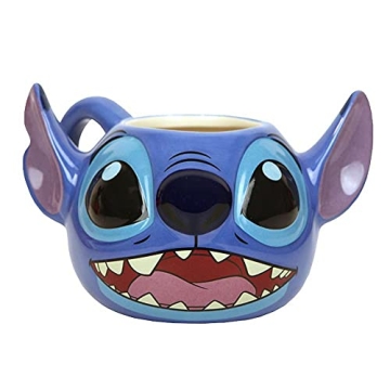 Adorable Disney Lilo and Stitch 3D Ceramic Mug