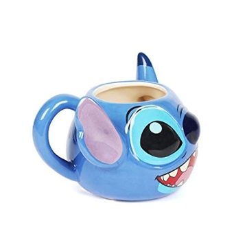 Adorable Disney Lilo and Stitch 3D Ceramic Mug