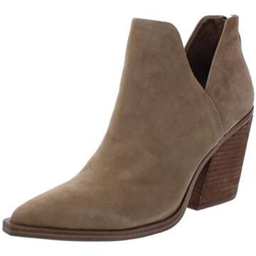 Steve Madden Women's Alyse Fashion Boot, Tan Suede, 6 M US – Chic and Versatile Footwear