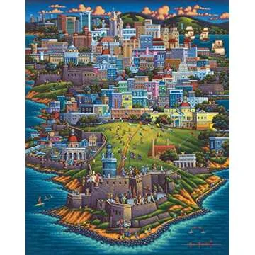Dowdle Jigsaw Puzzle - Puerto Rico - 500 Piece Fun and Family Activity
