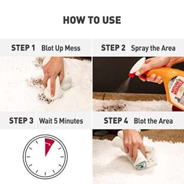 Nature's Miracle Just for Cats Oxy Stain and Odor Remover, 24 fl oz