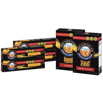 Dreamfields Pasta Healthy Carb Living Variety Six Pack - 6 Boxes