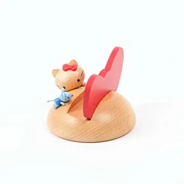 WOODERFUL Life Hello Kitty Wooden Phone Holder | Popular Sanrio Craft Gift