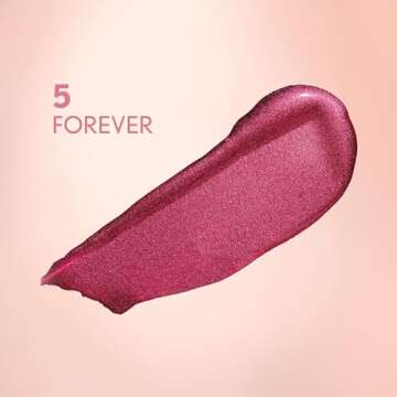 COVERGIRL Exhibitionist by Kelsea Ballerini Liquid Glitter Eyeshadow, Highly Pigmented, Glittery Finish, Long-Wearing, Forever 5, 0.13oz