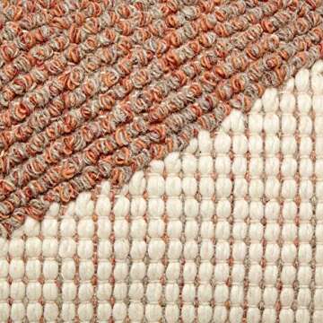 Amazon Brand – Rivet Modern Textured Throw Pillow - 12 x 24 Inch, Blush / Ivory