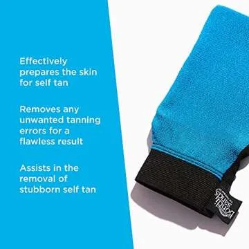 Bondi Sands Exfoliation Mitt | Easy-to-Use, Multi-Purpose Glove Prepares Skin for a Flawless, Healthy, Streak-Free Tan | Includes 1 Mitt