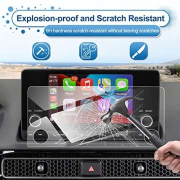 Coleya Honda Civic 7-Inch Screen Protector 2022-2025