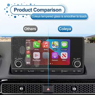 Coleya Honda Civic 7-Inch Screen Protector 2022-2025