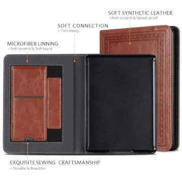 Stylish CoBak Kindle Case with Stand & Hand Strap