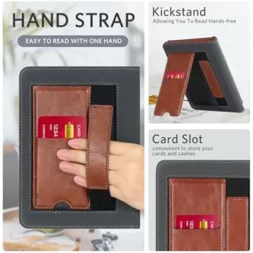 Stylish CoBak Kindle Case with Stand & Hand Strap