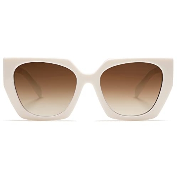 Trendy Oversized Polarized Sunglasses for Stylish Women