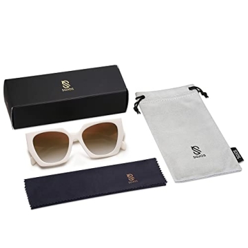 Trendy Oversized Polarized Sunglasses for Stylish Women