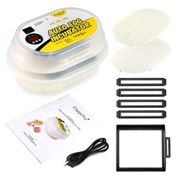 Magicfly Mini Egg Incubator with Automatic Egg Turning