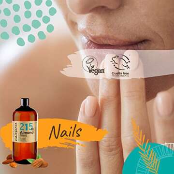 Naissance Sweet Almond Oil 32 fl oz - Natural & Vegan