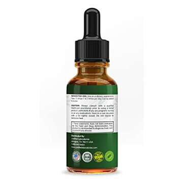 Justified Laboratories (3 Pack) Liquid Chlorophyll Drops Maximum Strength 6000MG Fast Absorbing Green Concentrate Supplement Loaded with Antioxidants Minerals Multivitamins 2 FL Oz