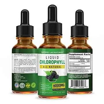 Maximum Strength Liquid Chlorophyll Drops for Wellness