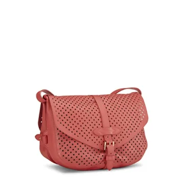 Louis Vuitton Pre-Loved Pink Perforated Saumur 30 Bag