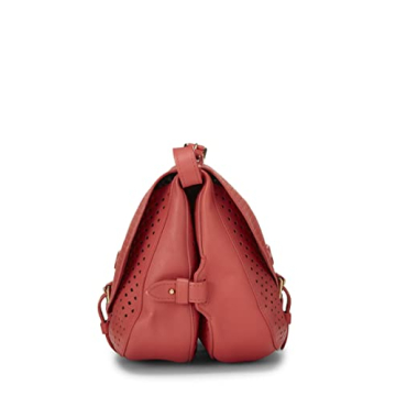 Louis Vuitton Pre-Loved Pink Perforated Saumur 30 Bag