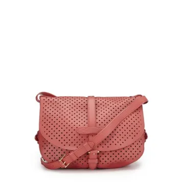 Louis Vuitton Pre-Loved Pink Perforated Saumur 30 Bag