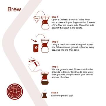 CHEMEX 8-Cup Classic Bundle - Ultimate Coffee Experience