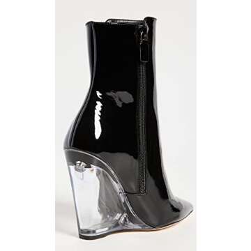 Stuart Weitzman Women's Lucite 100 Wedge Booties