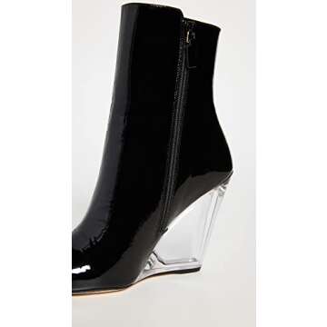 Stuart Weitzman Women's Lucite 100 Wedge Booties